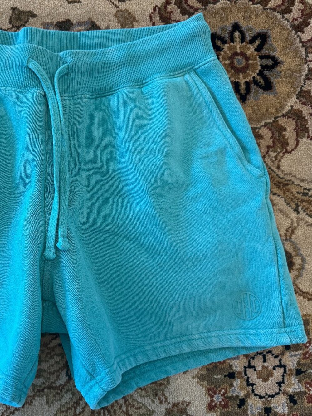 Ninth Hall Fundamentals Bay Blue Relaxed Sweat Shorts Zumiez - Mens Medium